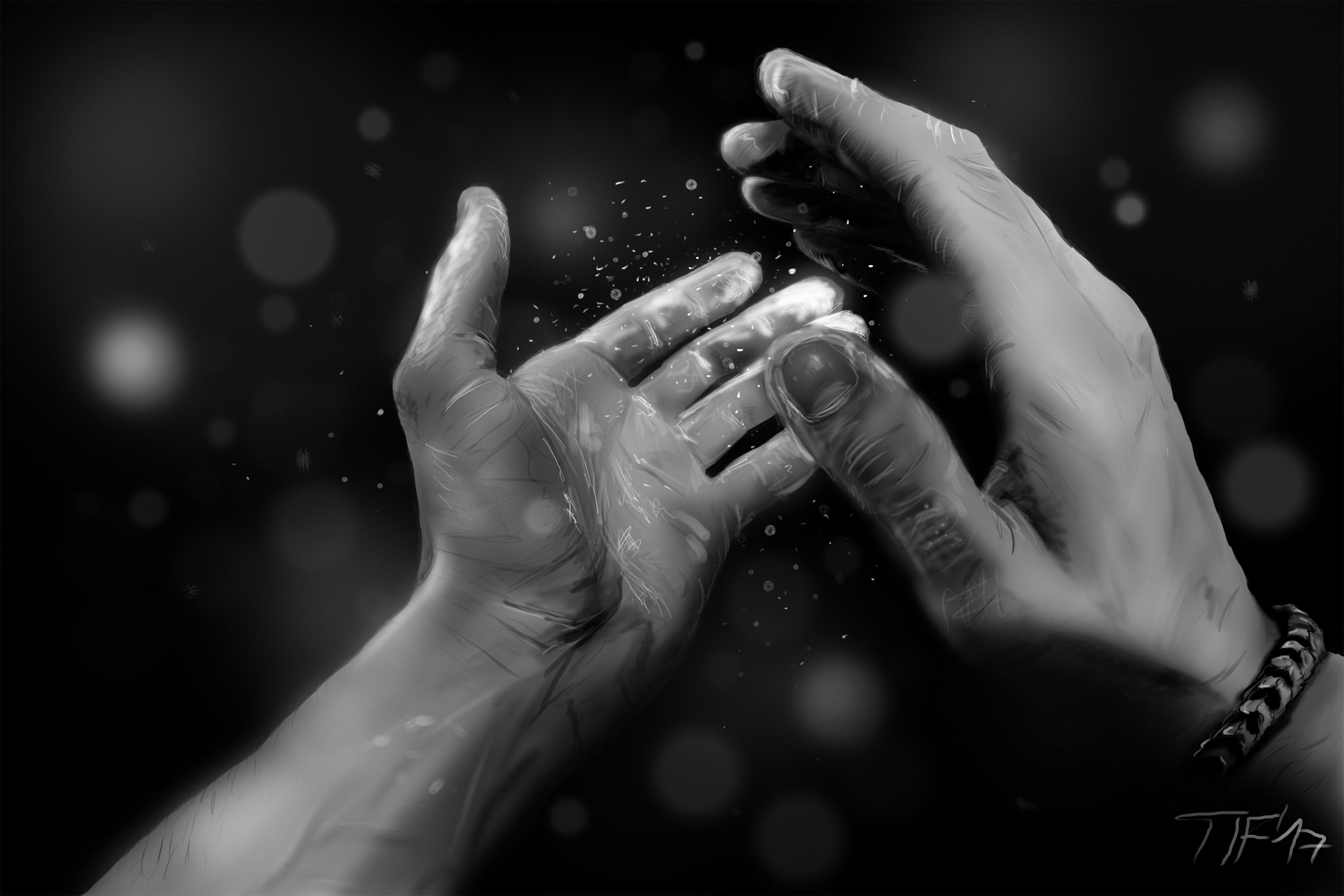 "Chalk" - Digital drawing