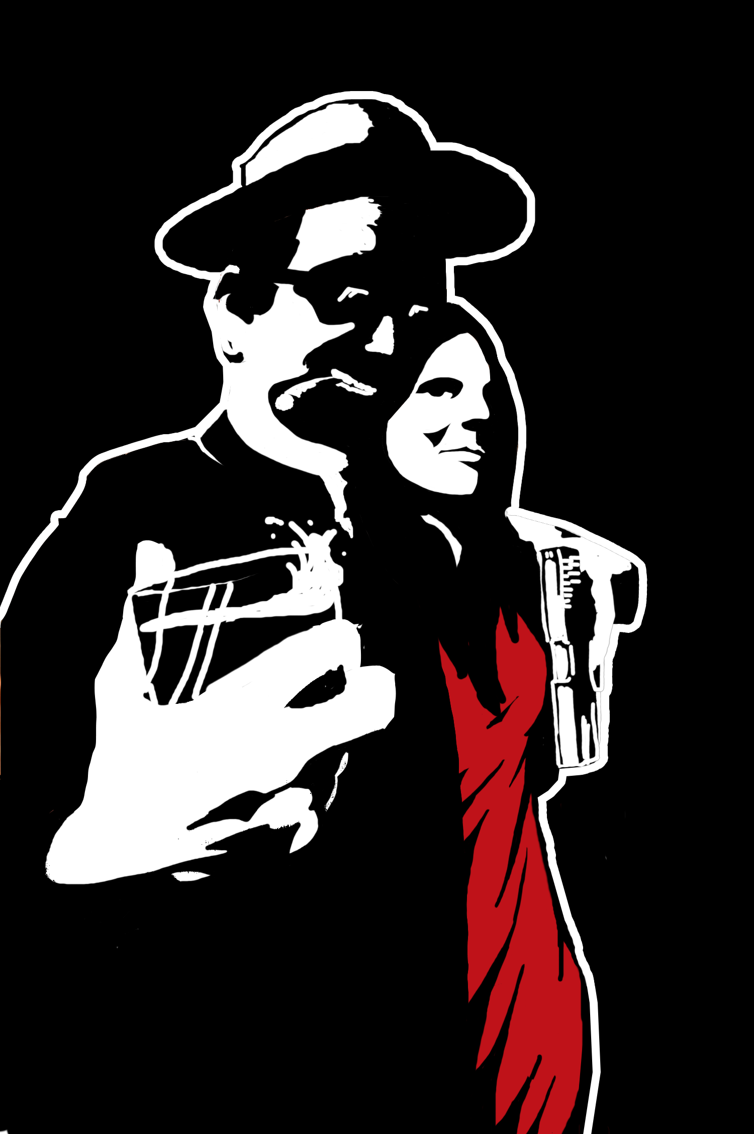 "Noir" - Digital drawing